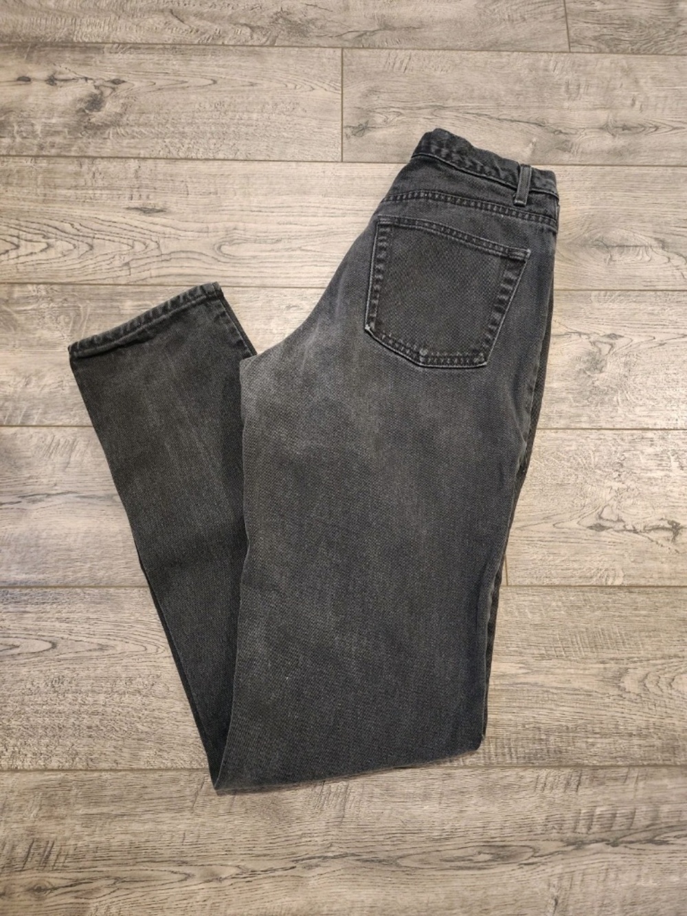 Vintage Gap Jeans Womens Classic Fit 6 Long Black Denim USA
